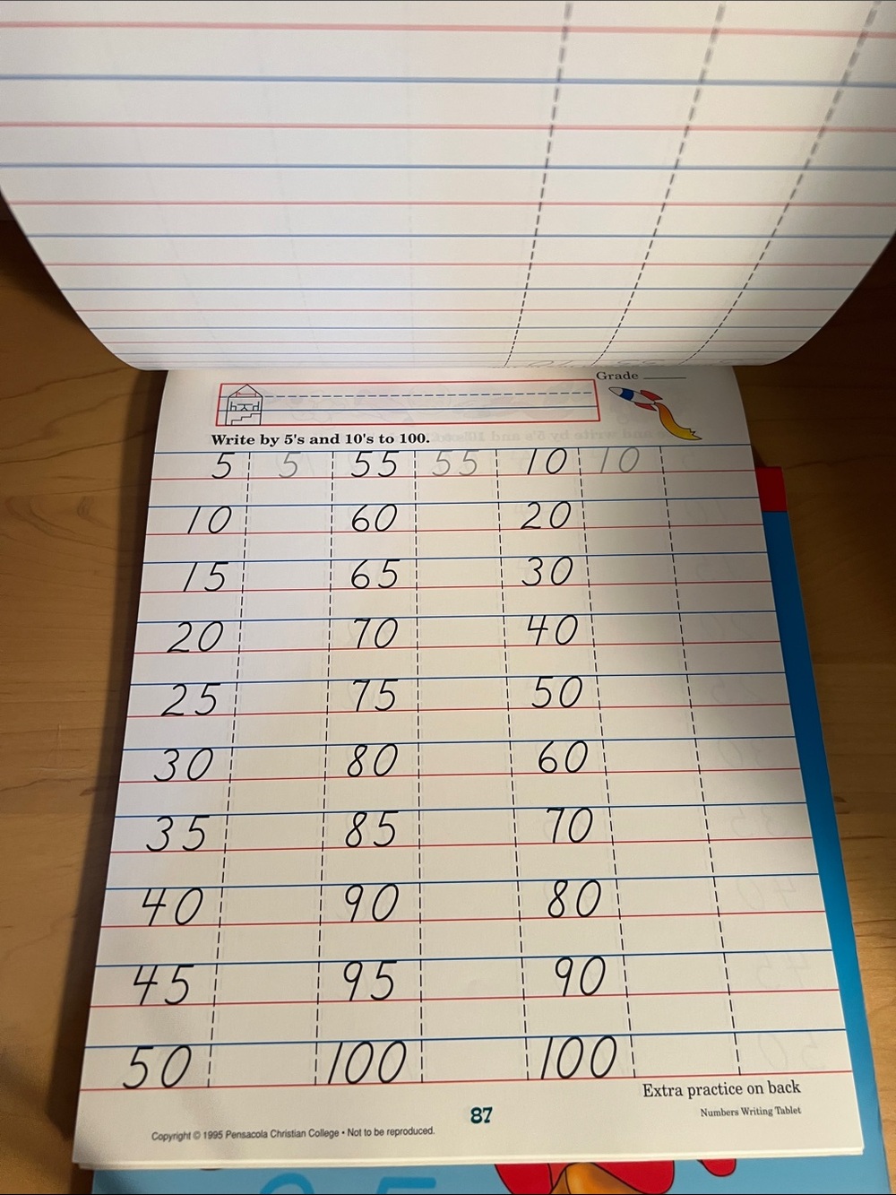Numbers Writing Tablets K - Picture 4 of 10